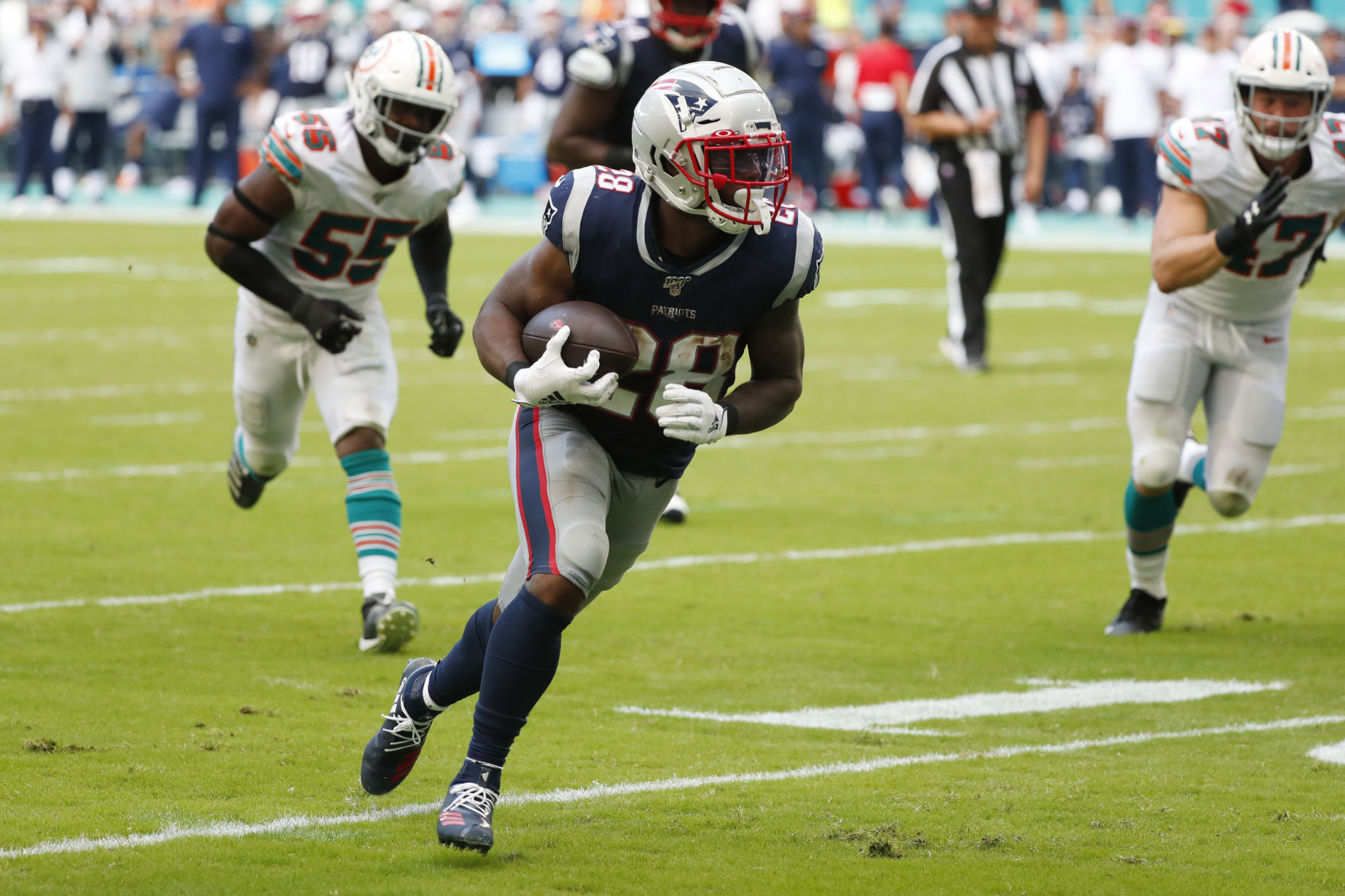 James White - Patriots vs. Dolphins